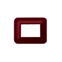 Anchor Roma Urban Hue 8 Module Horizontal Caramine Red Metallic Polycarbonate Cover Plate with Base Frame, 66808CR-image-81