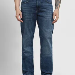 Mufti ss-25 Men Relaxed Fit Mid-Rise Light Fade Clean Look Cotton Stretchable Jeans-picture-41