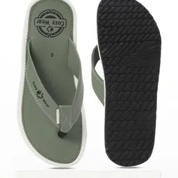 Cozy Wear Men Brown Flip Flops image 2