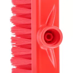 VIKAN Broom Red with PET Bristles for General Purpose, 31794 image 2