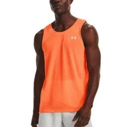 Under Armour Orange Slim Fit Tank Tee-image-41