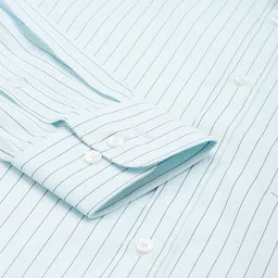 Park Avenue Slim Fit Striped Formal Shirt image 3