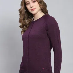 Monte Carlo Wine Regular Fit Sweaters image 3