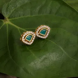 Ruby Raang Contemporary Studs Earrings image 1