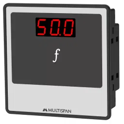 Multispan 230 V AC Class 0.5 Single Phase Frequency Meter, FRQ-21-picture-32