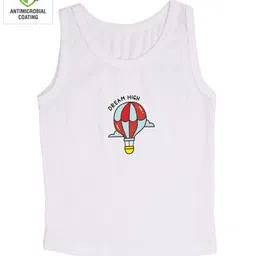 COCOON ORGANICS Sleeveless Parachute Print Vest - White-picture-33