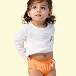 SuperBottoms  Bamboo Bunny Printed Super Soft Brief - Orange-picture-36