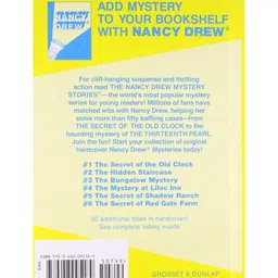penguin random house Nancy Drew 18: The Mystery Of The Moss-C Story Book By Carolyn Keene - English image 2