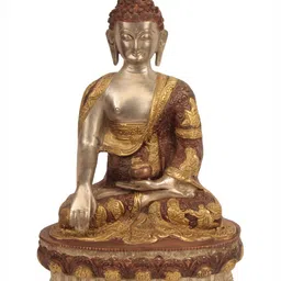 Exotic India Brown Buddha Idol Showpiece-image-52