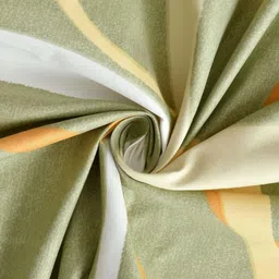 VOMZER Multicoloured Geometric 210 TC King Bedsheet with 2 Pillow Covers image 2