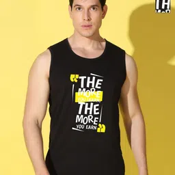WOOSTRO Men Pack Of 2 Typography Printed Scoop Neck Cotton Slim Fit T-shirts-image-36