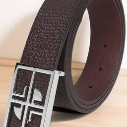 Roadster Men Textured PU Formal Belt-picture-46