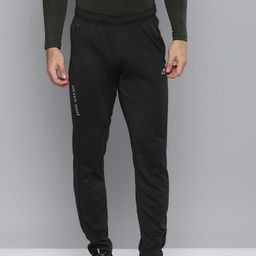 Alcis Men Black Solid Slim Fit Mid-Rise Track Pants-picture-43