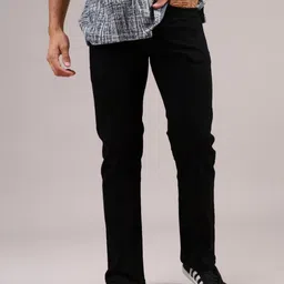 LIMEROAD Men Slim Fit Mid-Rise Stretchable Jeans-picture-23