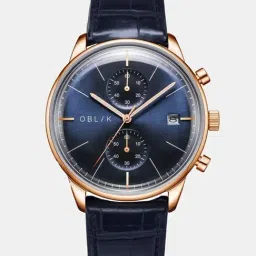 Oblik Vertu-Blue Chronograph Analog Watch For Men-picture-48