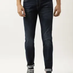 Lee Indigo Blue Cotton Slim Fit Jeans-picture-16