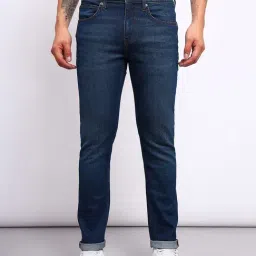 Lee Travis Blue Slim Fit Lightly Washed Jeans-picture-17