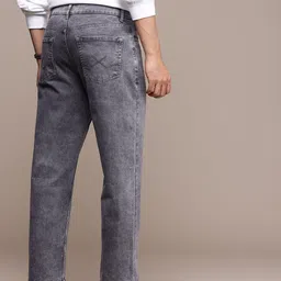 WROGN Men Loose Fit Heavy Fade Stretchable Jeans image 3