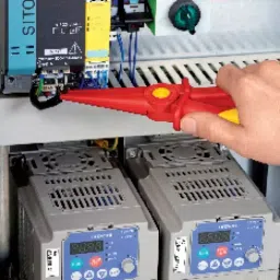 Knipex 98 62 02 Snipe Nose Plier of Plastic Insulated (Length: 220 mm) image 3