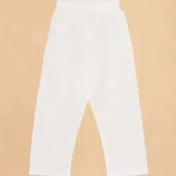 Indus Route by Pantaloons Kids Purple & White Self Pattern Full Sleeves Kurta Set image 5