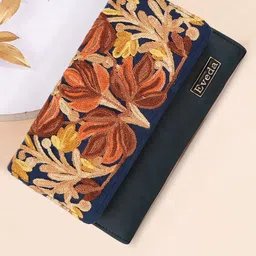 EVEDA Floral Self Design Structured Shoulder Bag with Quilted-picture-26