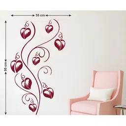 LANSTICK Brown Printed Matte-Finished Splash-Proof Eco-Friendly Wallpaper image 2