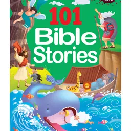 om books international 101 Bible Stories for Children Colorful Illustrated Story Book -  English-picture-12