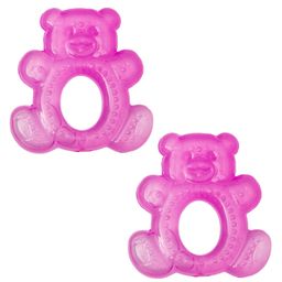 Adore Luscious Water Filled EVA Teethers- Pink Teddy -2 pack-picture-4