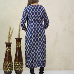 Rashmi Shree Creation Printed Round Neck Kurta image 3