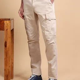 RIGS AND RAGS Men Original Easy Wash Cargos Trousers image 2