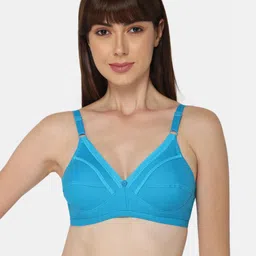 NAIDU HALL Pack of 3 Full Coverage Non Padded Everyday Cotton Bra With All Day Comfort image 4