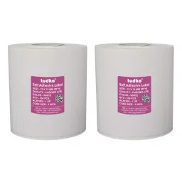 Tudko 75x75 mm 80 GSM 1 UP Self Adhesive Paper Label White (Pack of 2 Pcs)-picture-19