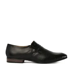 Ruosh Men's Black Formal Loafers-picture-31