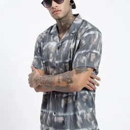 SHOWOFFFF Men Comfort Printed Casual Shirt-image-57