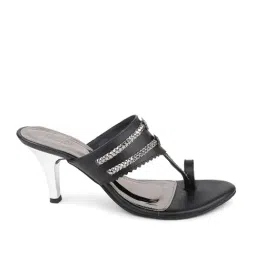 Inc.5 Women's Black Toe Ring Stilettos-picture-36