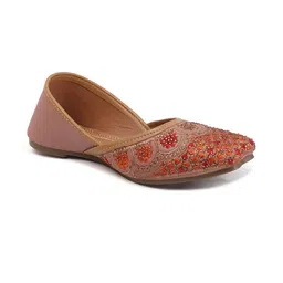 Anouk Women Embellished Ethnic Mojaris Flats image 5