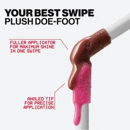 Smashbox Halo Glossy Non-Sticky Hydrating Lip Oil with Hyaluronic Acid 4.6ml - Luster image 4