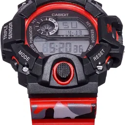 SELLORIA Boys Dial & Bracelet Style Straps Digital Multi Function Automatic Watch Lifestyle_GShcRedMiltry image 5