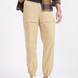 glitchez Men Calm-N-Relax Pure Cotton Joggers with Mock Pockets-image-38