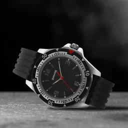 Sonata Men Black Dial Watch NF7930PP02J-picture-21