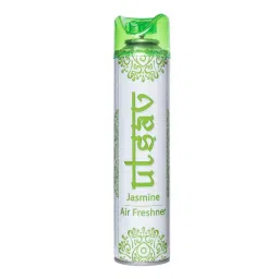 Utsav Air Freshner Jasmine Fragrance 300 ml Can Aerosol Form for Home & Office-picture-14