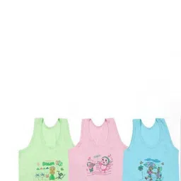 DESNUDA Kids Pack Of 3 Printed Innerwear Vests-picture-45