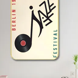 SAF Mustard & Black Jazz Festival Wood Wall Art-picture-39