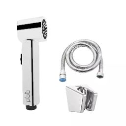 PLATO YULA Series Health Faucet Set Silver with Wall Hook & 1 m SS 304 Tube, 7348-picture-7