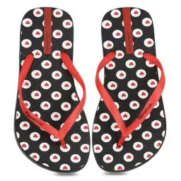 Ipanema Women's Temas V Fem Red & Black Flip Flops-picture-30