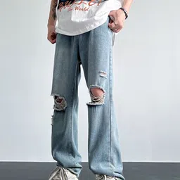 StyleCast Men Light Fade Mid-Rise Regular Fit Jeans image 5