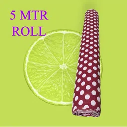 Mopak Decor Maroon Set of 1 Regular Shelf Liner Organisers image 2