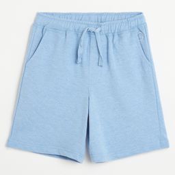 Campana Cotton Solid Shorts - Light Blue-picture-27