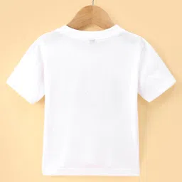 Robo Fry Woven Full Sleeves Solid Colour Blazer with Text Printed T-Shirt - Black image 3