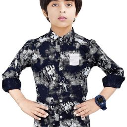 MADE IN THE SHADE Unisex Kids Printed Casual Shirt-picture-9
